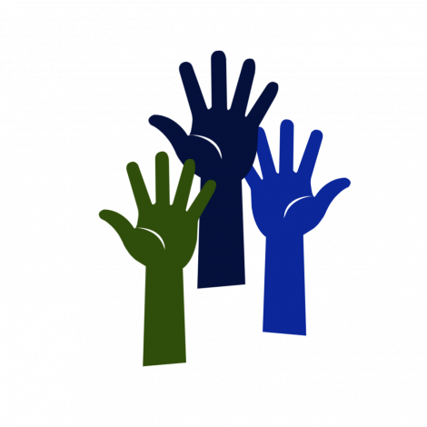 Armed Forces hands - SH graphic - grey background