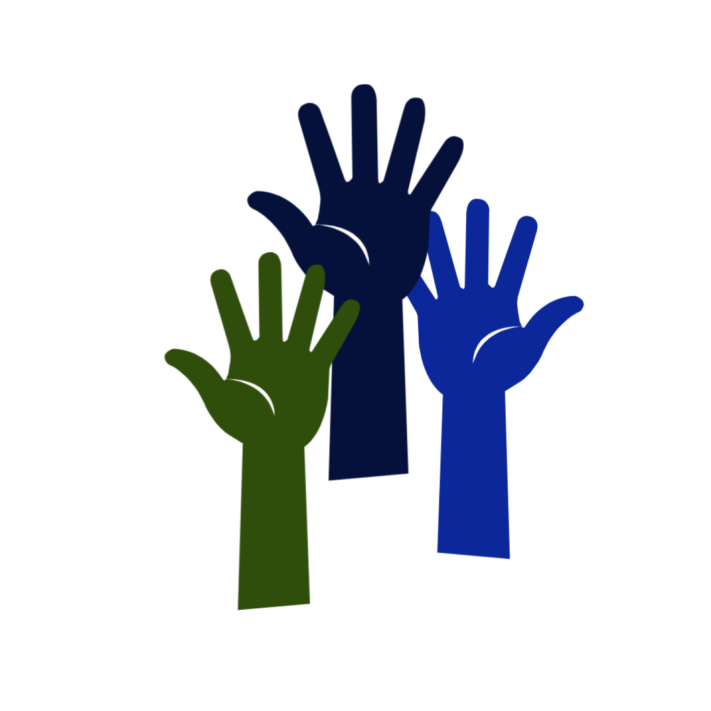 Armed Forces hands - SH graphic - grey background