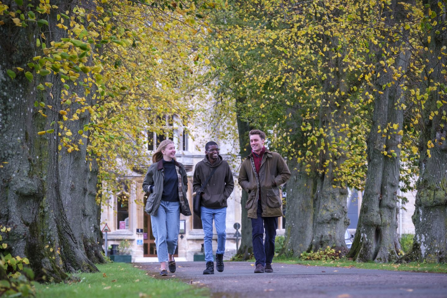 Student Photography in the grounds of the Royal Agricutural University, Cirencester. Why higher education
